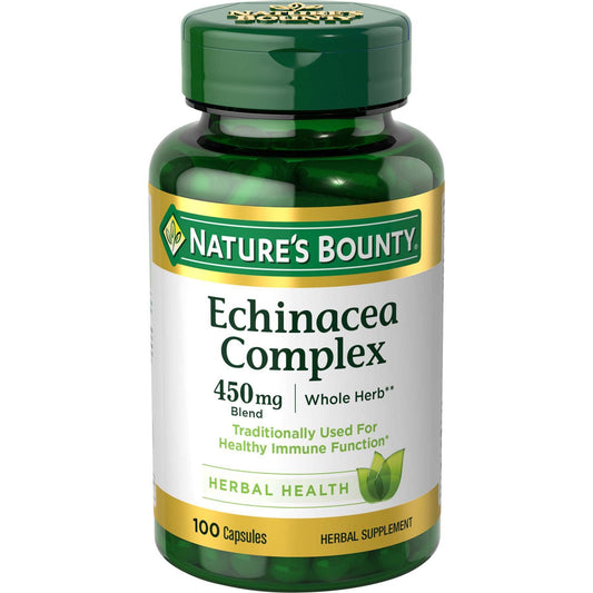 Nature's Bounty Echinacea Complex 450 Mg Capsules