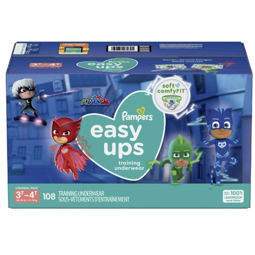 Pampers Easy Ups Training Underwear Boys, Size 5