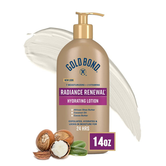Gold Bond Ultimate Hydrating Lotion Radiance Renewal Cream Oil