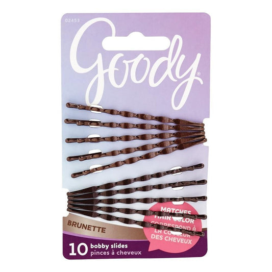 Goody Brunette Bobby Slides #02453