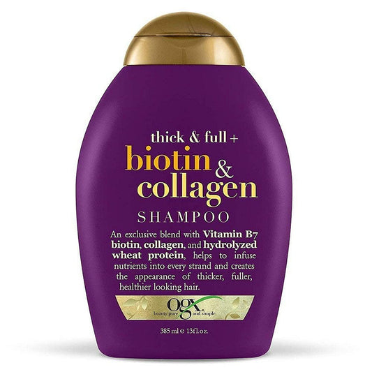 OGX Thick & Full + Biotin & Collagen Shampoo 13 Fl. Oz. Bottle
