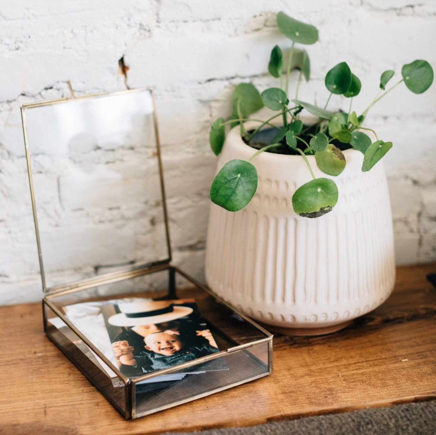 Antiqued Brass Keepsake Box - Osadia Concept Store