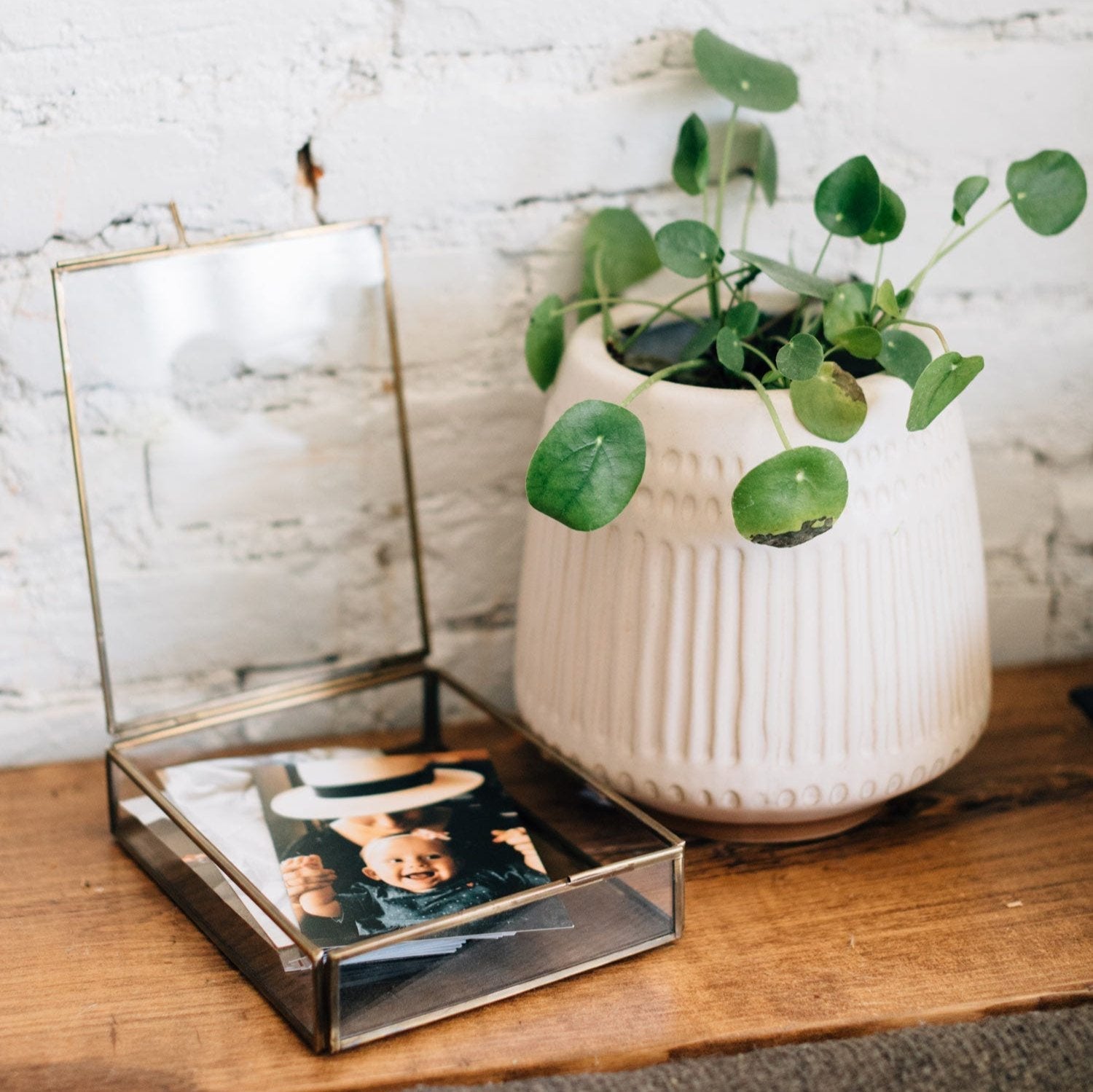 Antiqued Brass Keepsake Box - Osadia Concept Store