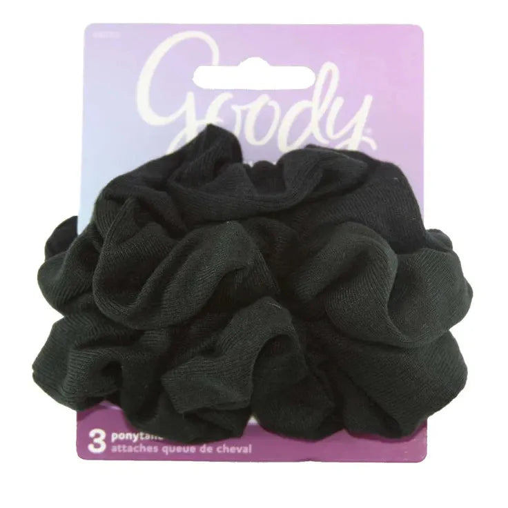 Goody Products Ouchless Scrunchie- 3 Pack Assorted Colors