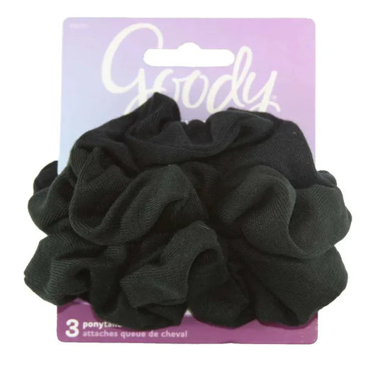Goody Products Ouchless Scrunchie- 3 Pack Assorted Colors