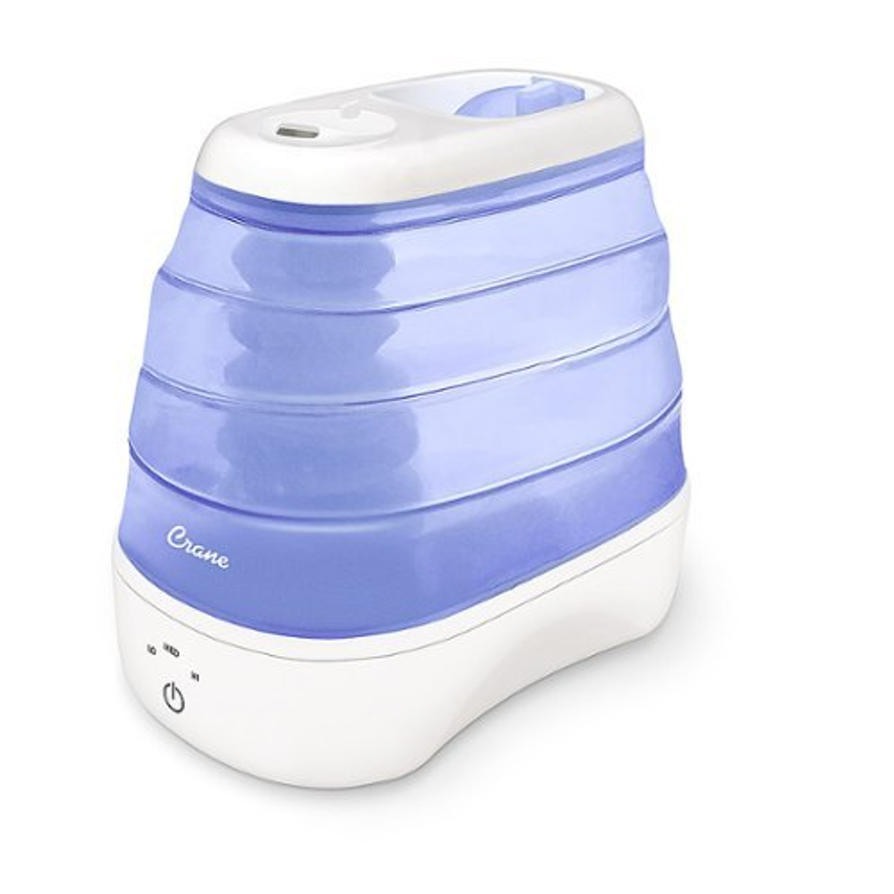 Crane Cool Mist Collapsible Humidifier, Blue And White