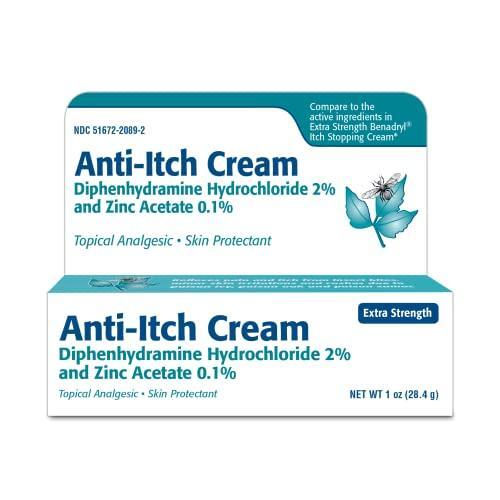 Taro Anti-Itch Cream Diphenhydramine Hydrochloride 2% And Zinc Acetate 0.1