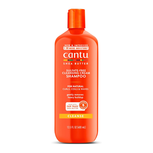 Cantu Shea Butter For Natural Hair Sulfate Free Cleansing Cream Shampoo 400ml