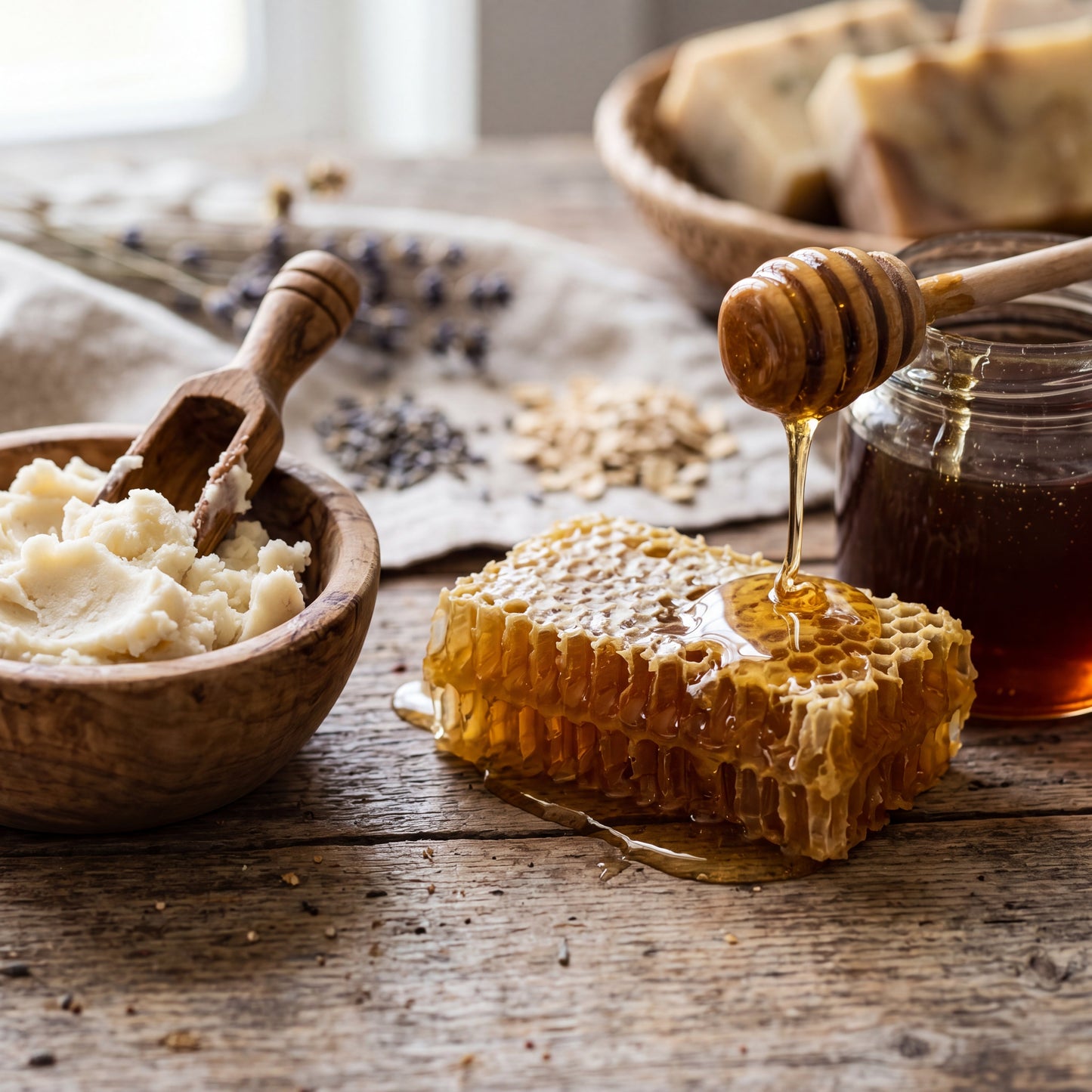 Honey & Shea Bar Soap Trio