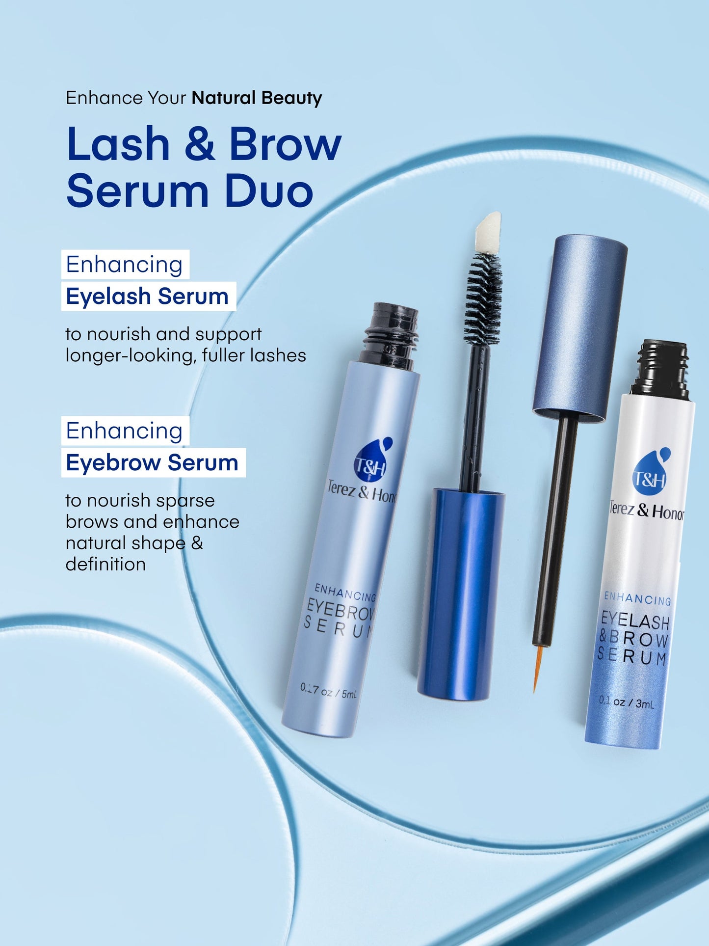 Terez & Honor Advanced Enhancing Eyelash and Eyebrow Serum