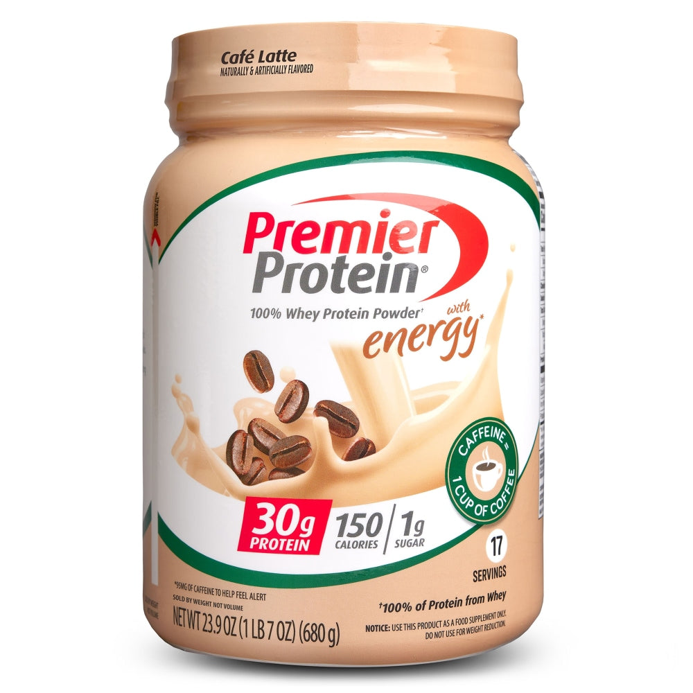 Premier Protein 100% Whey Powder - Café Latte - 23.9oz