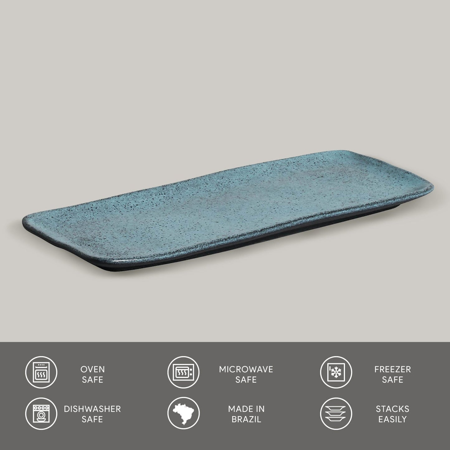 Rectangular Platter Medium Set of 4