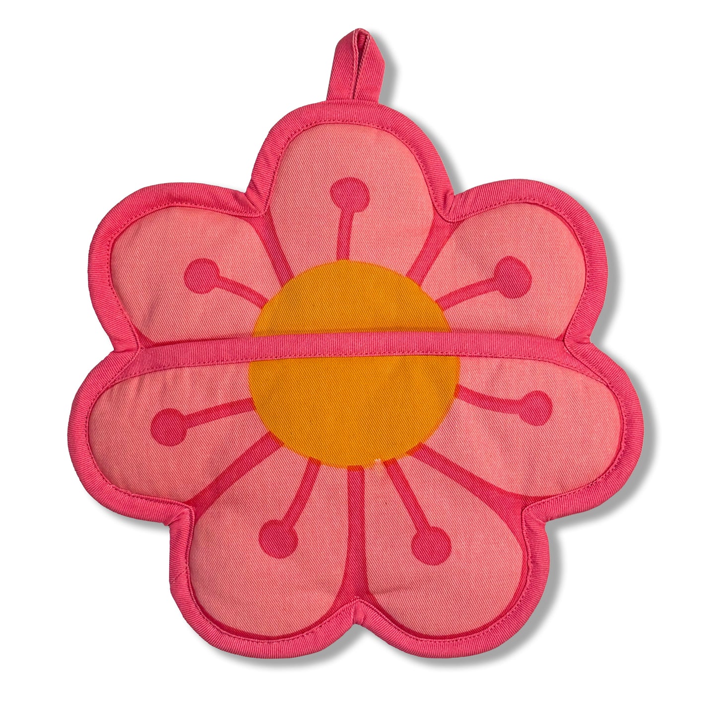 Blossom Tea Towel and Pot Holder Set