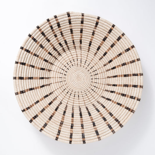 Extra Large Radial Basket ~ Banana Fiber