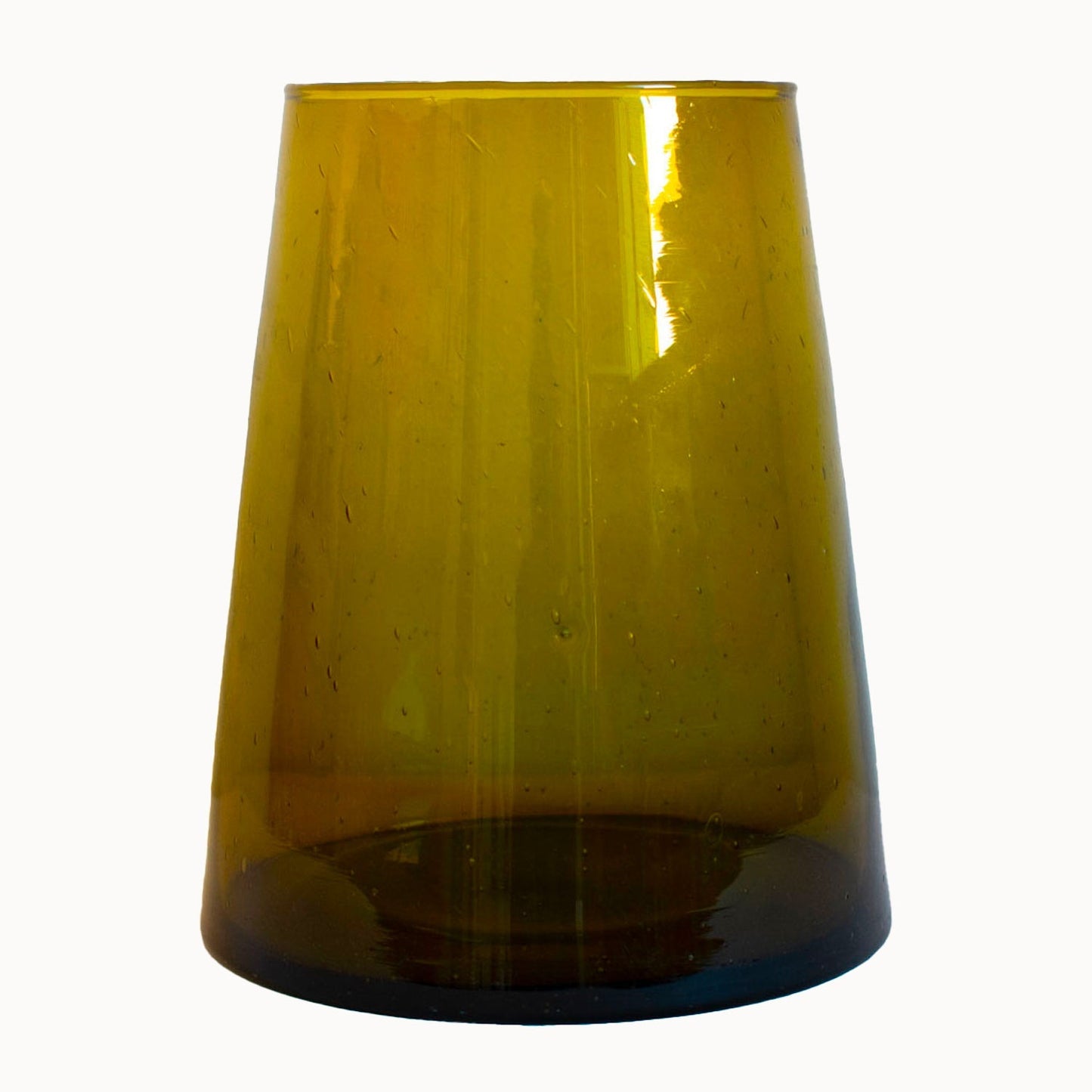 Moroccan Handcrafted Glass Vase
