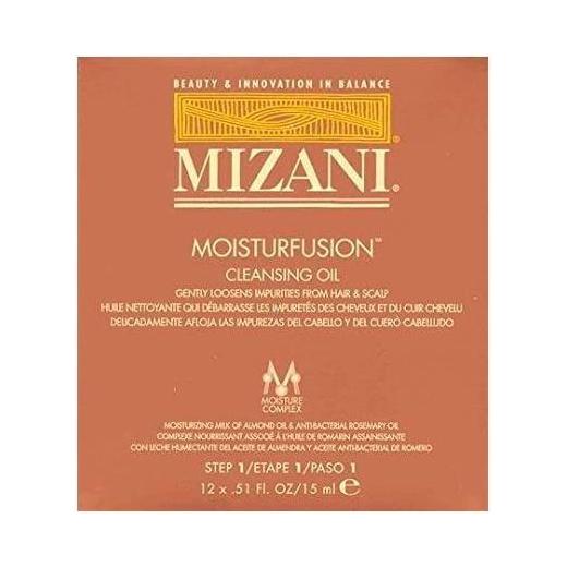 Mizani Mois turfusion Cleansing Oil 12 Pieces X 0.51 Oz