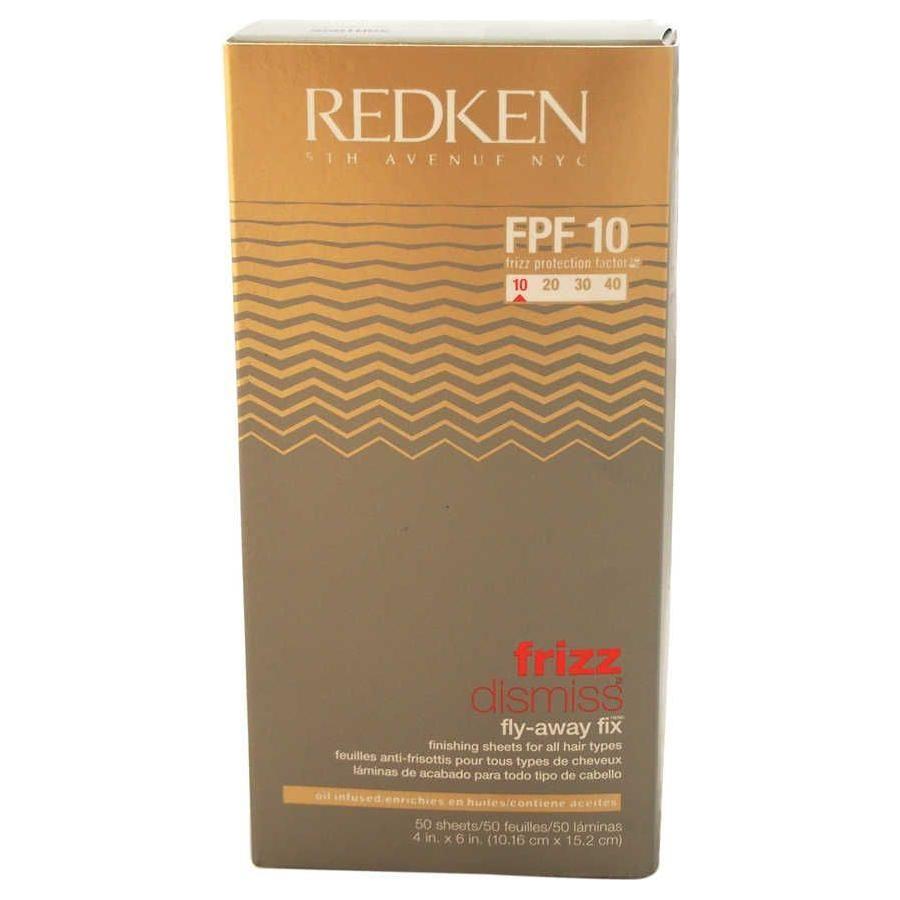 Redken Frizz Dismiss FPF10 Fly-Away Fix Finishing Sheets - 50 Sheets