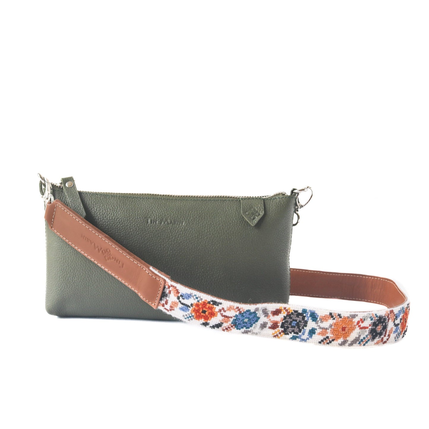 Elia Convertible Leather Bag – Clutch, Shoulder & Crossbody