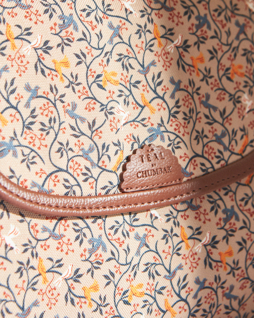 Handpainted Summer Crossbody Bag