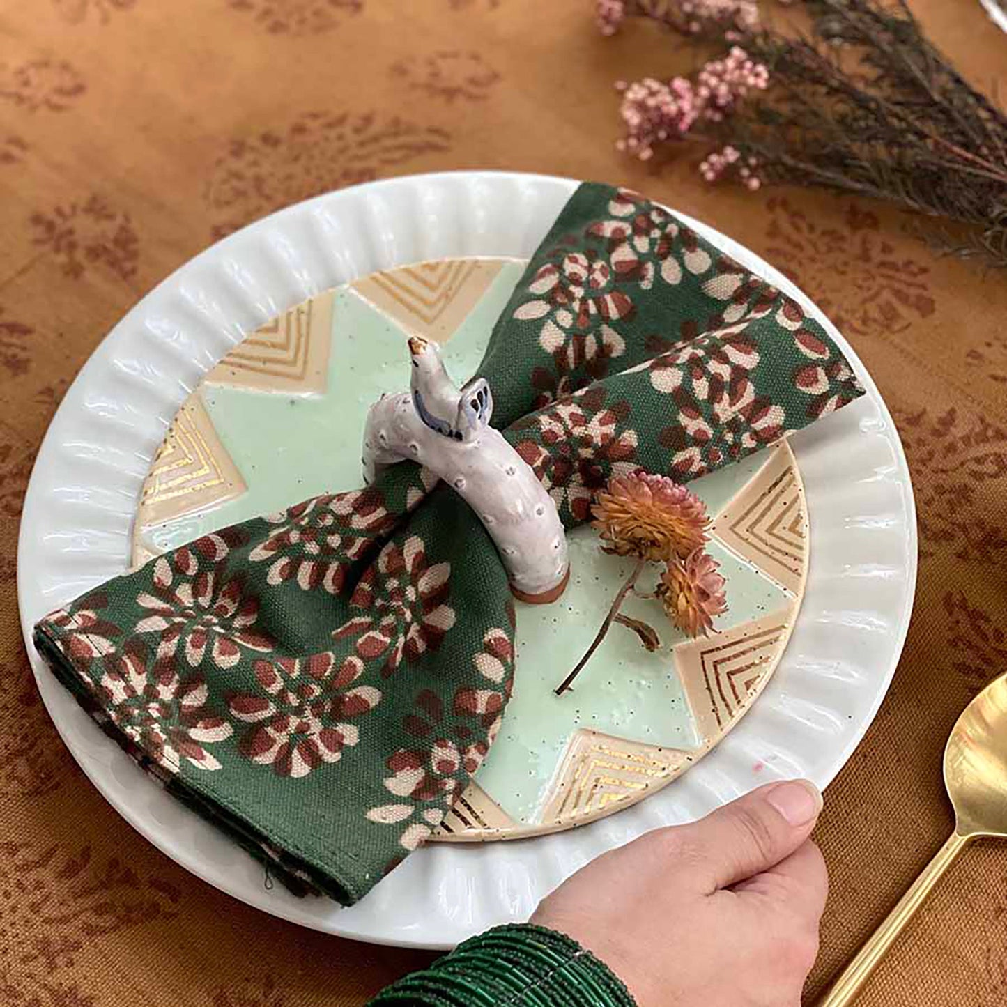 Organic Cotton Dinner Napkins (Set of 4) - Amar