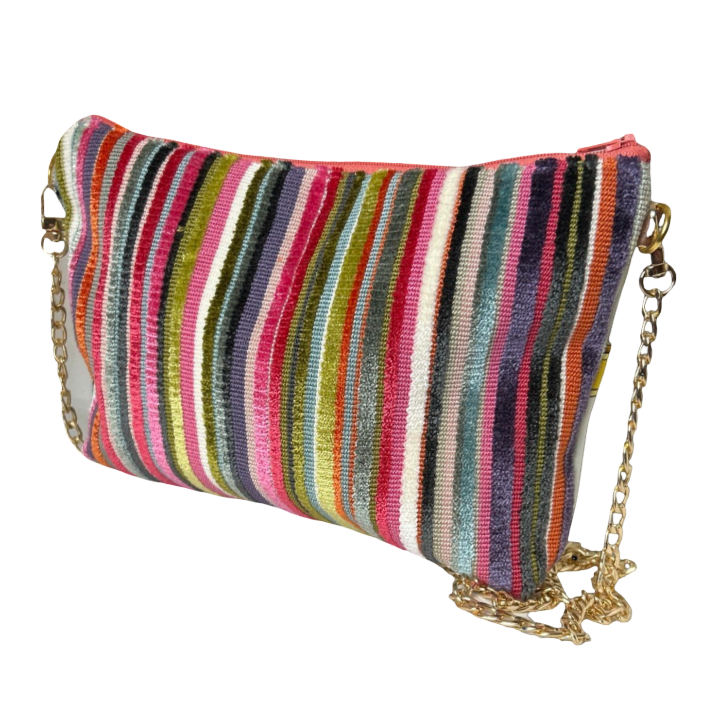 Grand Manege Vintage Silk Scarf Crossbody Bag