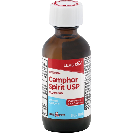 Humco Leader, Camphor Spirit USP, 2 Oz