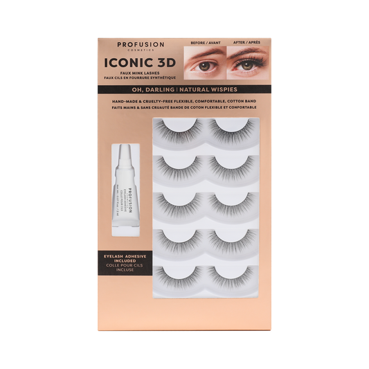 Iconic 3D Faux Mink Lashes - Osadia Concept Store