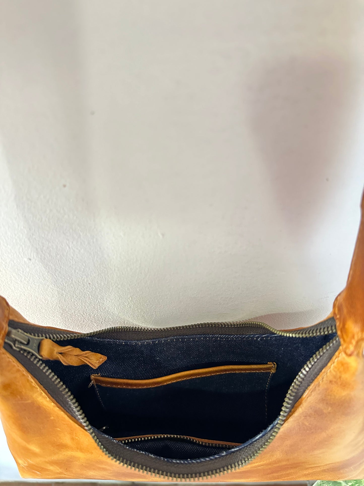 Rango Purse - Navy and Blue White Stripes