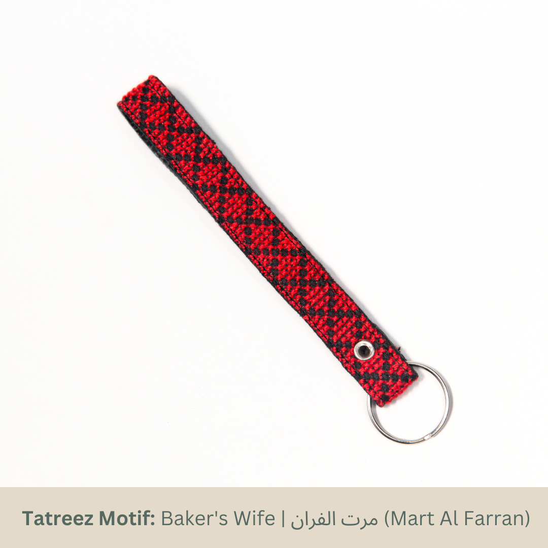 Lina Key Fob - Red
