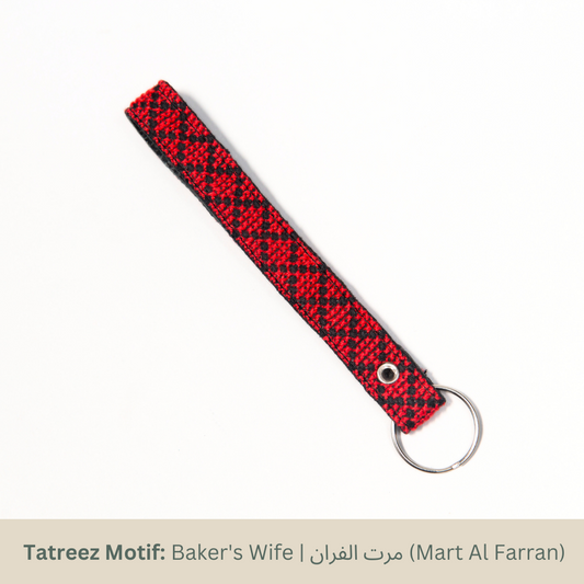 Lina Key Fob - Red