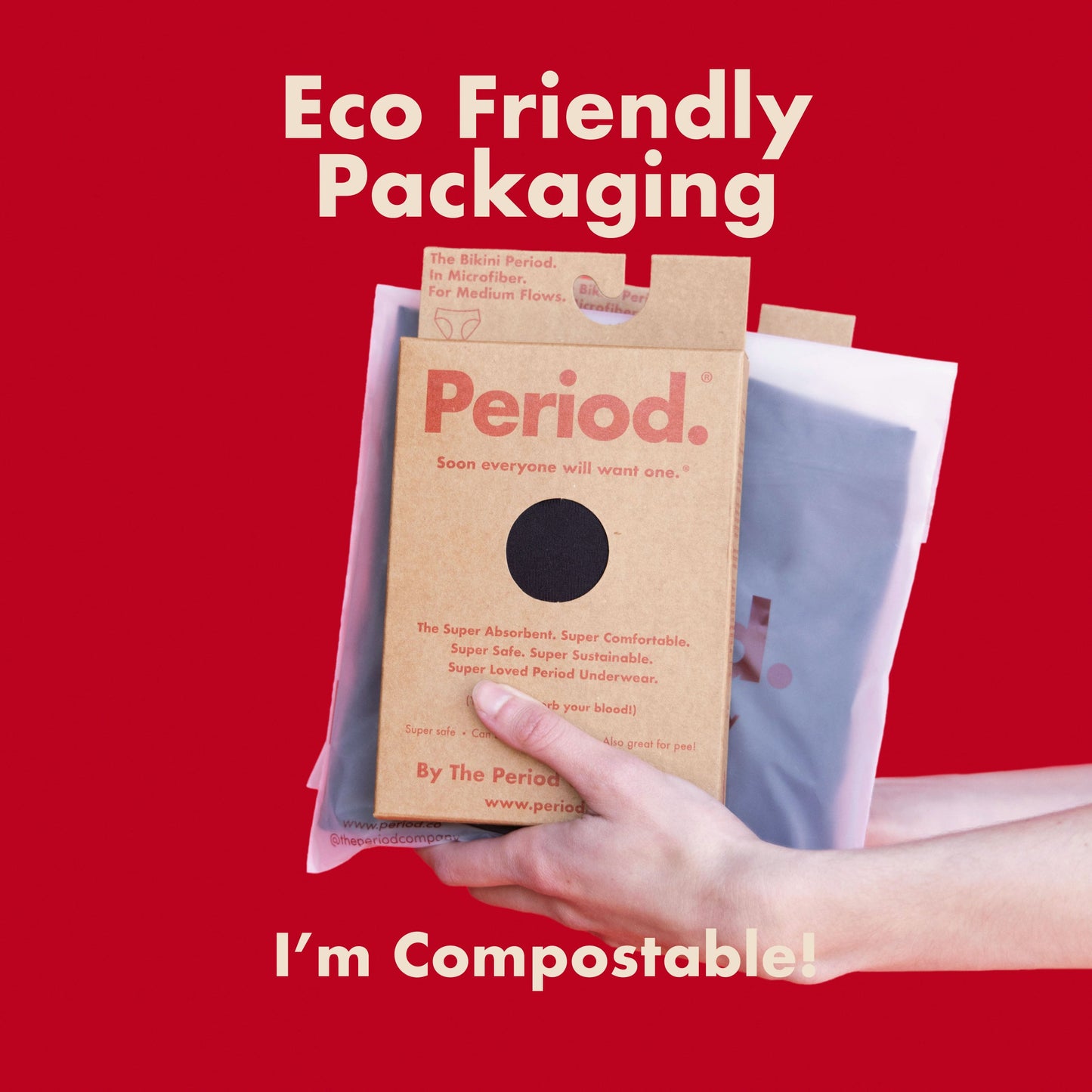 The Teen Period. Bikini in SportyStretch™ For Heavy Flows