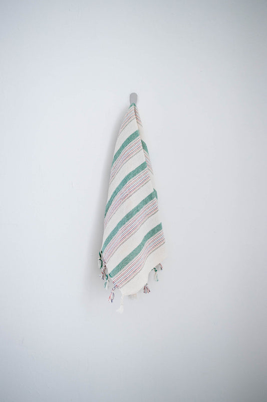 Green Ivory Montauk Hand Towel