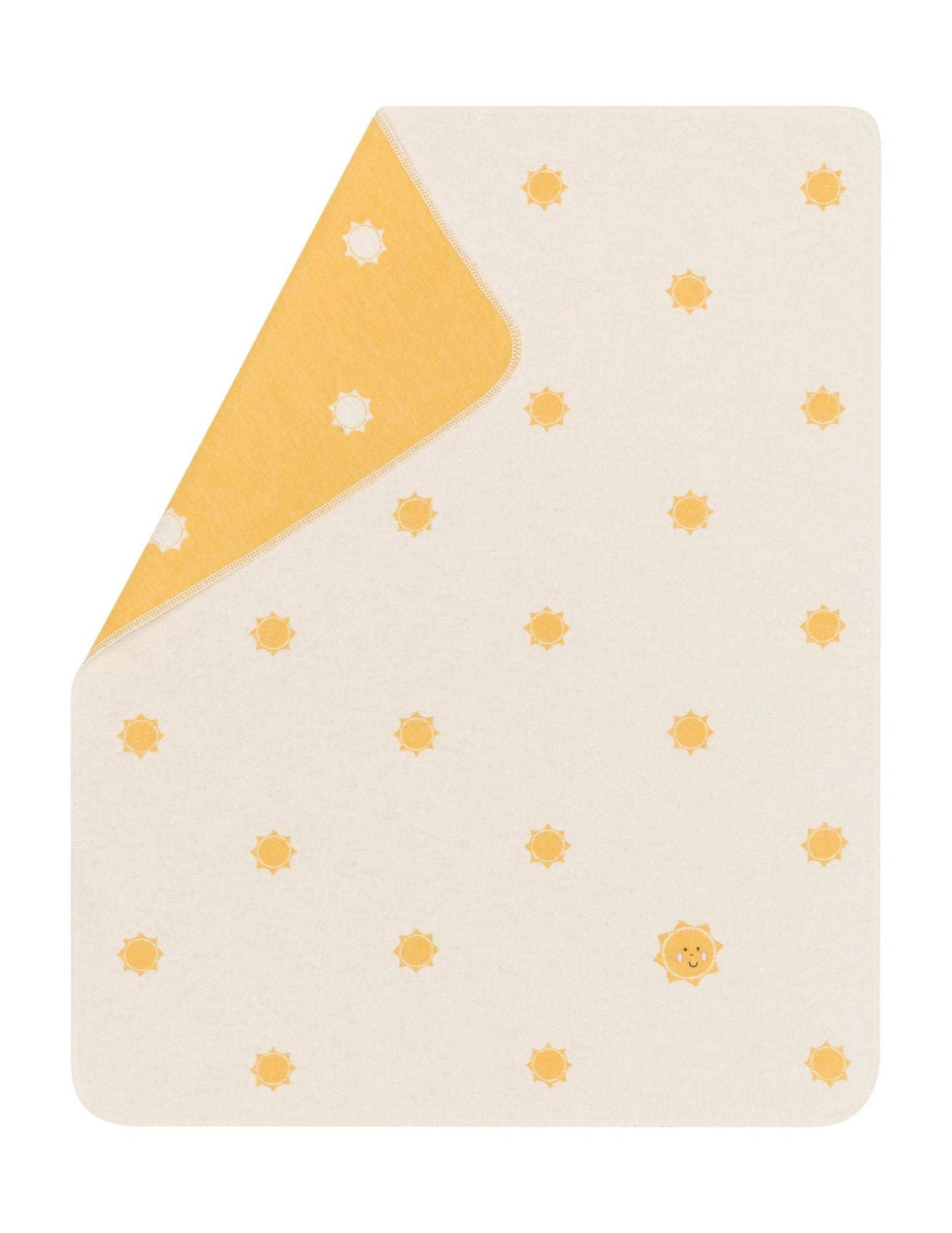 JUWEL Baby Blanket "Suns Allover" with Embroidery