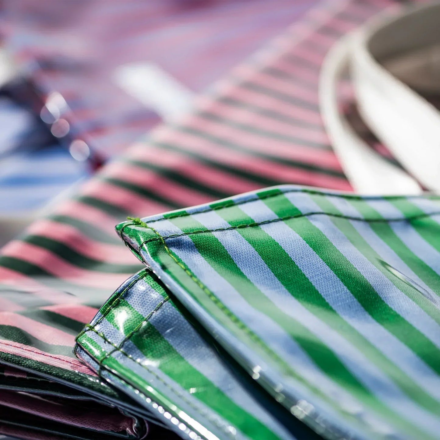 Covered School Tie Fabric Market Bag