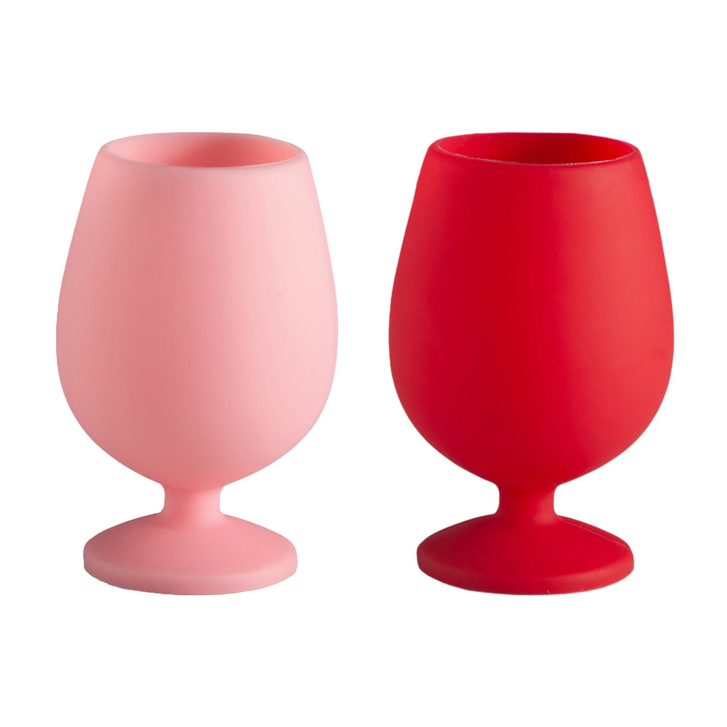 Cherry + Blush | Stemm |Silicone Unbreakable Wine Glasses