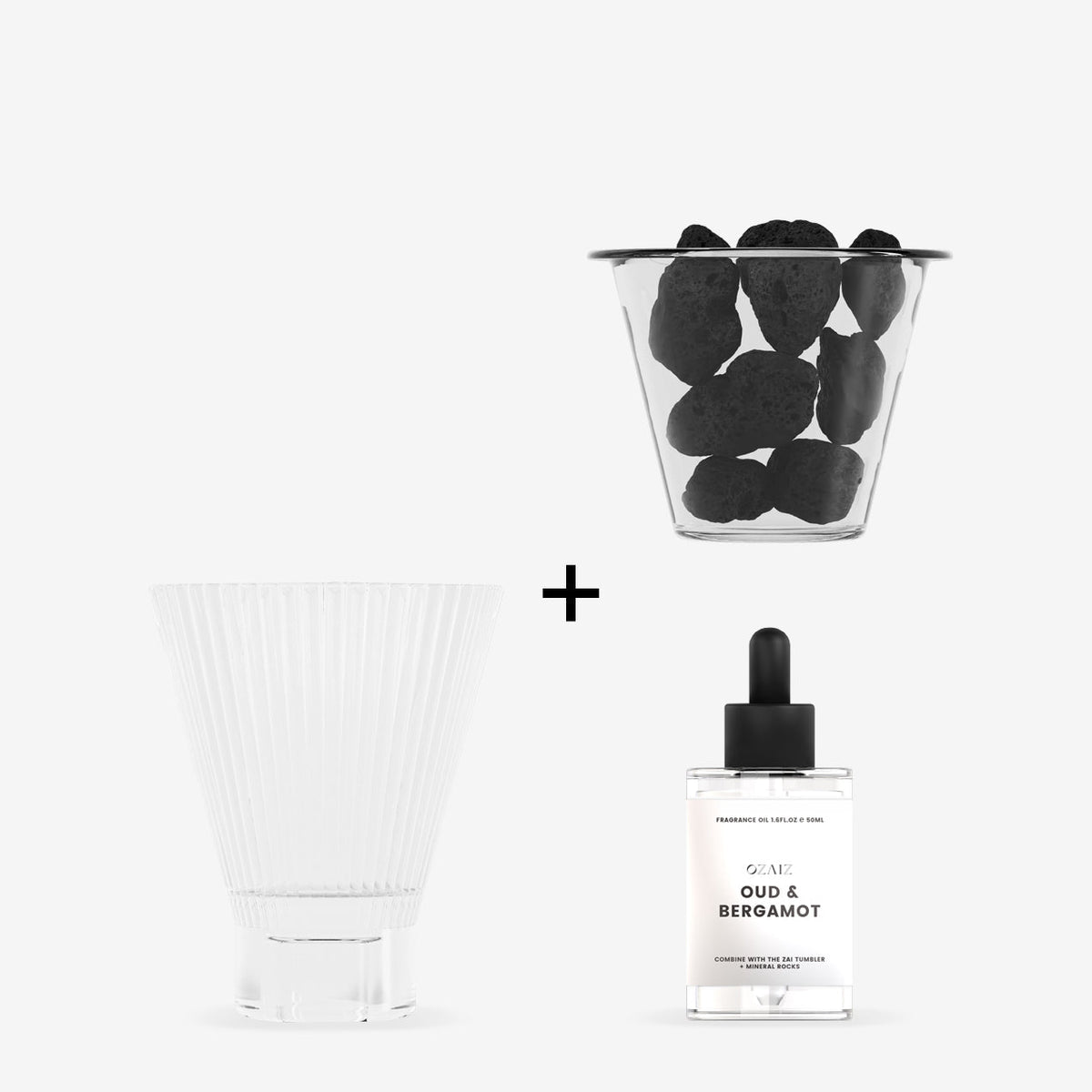 ZAI Lava Rock Diffuser - Cedar & Black Cherry