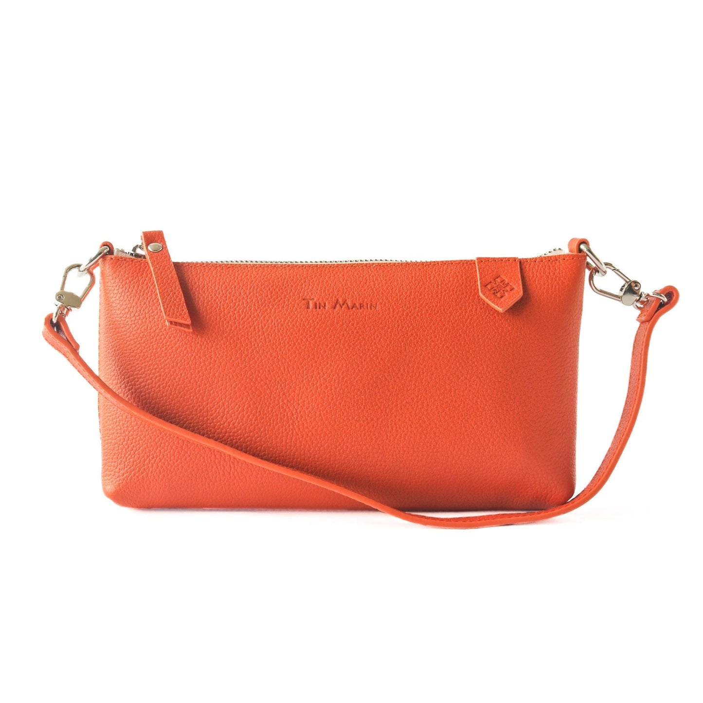 Elia Convertible Leather Bag – Clutch, Shoulder & Crossbody