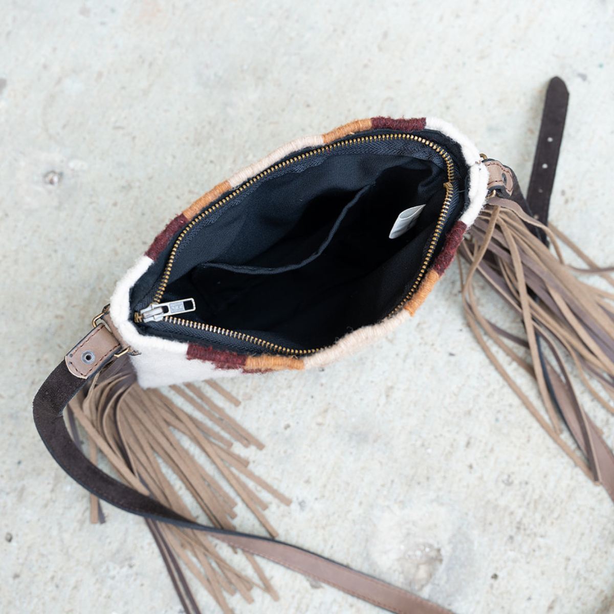 Copal Fringe Crossbody