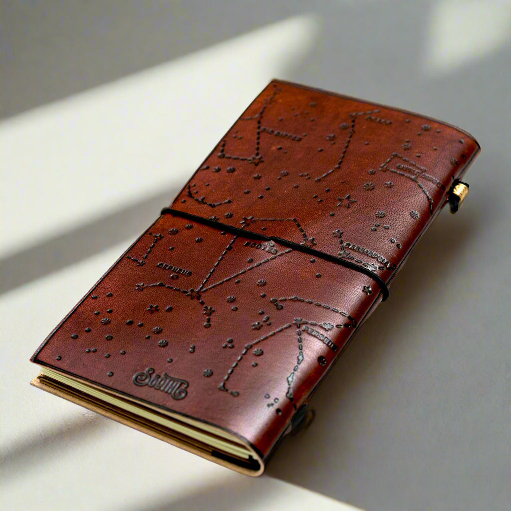The Future Belongs Eleanor Roosevelt Quote Leather Journal