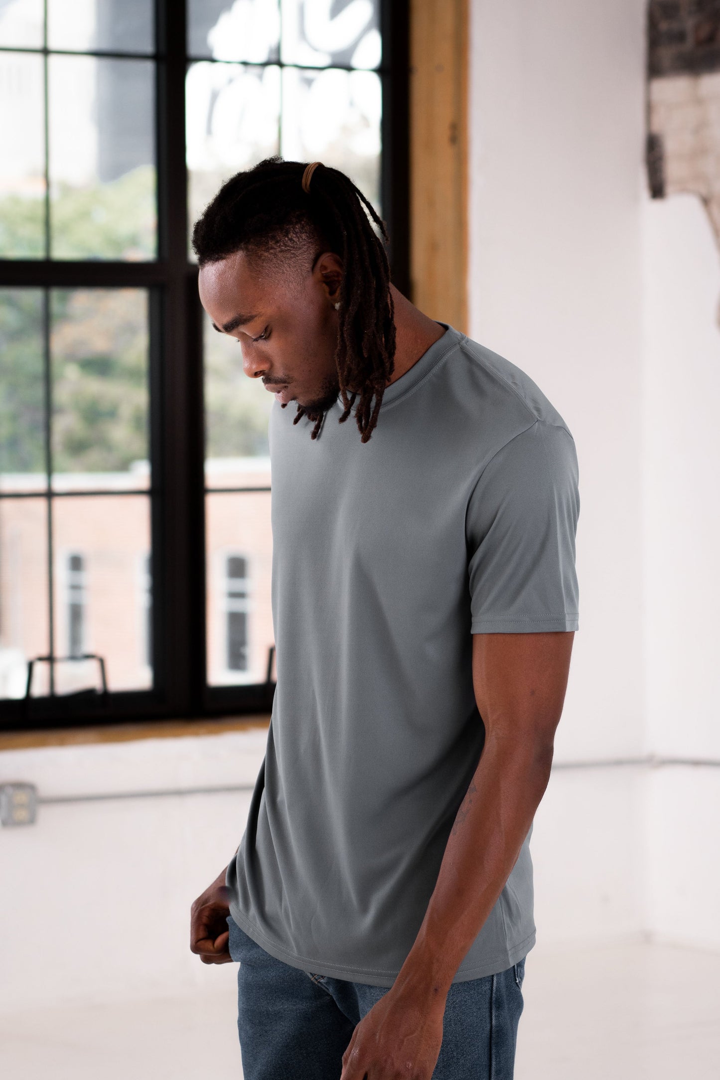 Unisex Polyester Short Sleeve Tee