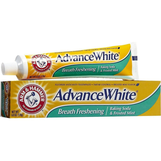 Arm & Hammer Advance White Breath Freshening Winter Mint Toothpaste, 6 Oz