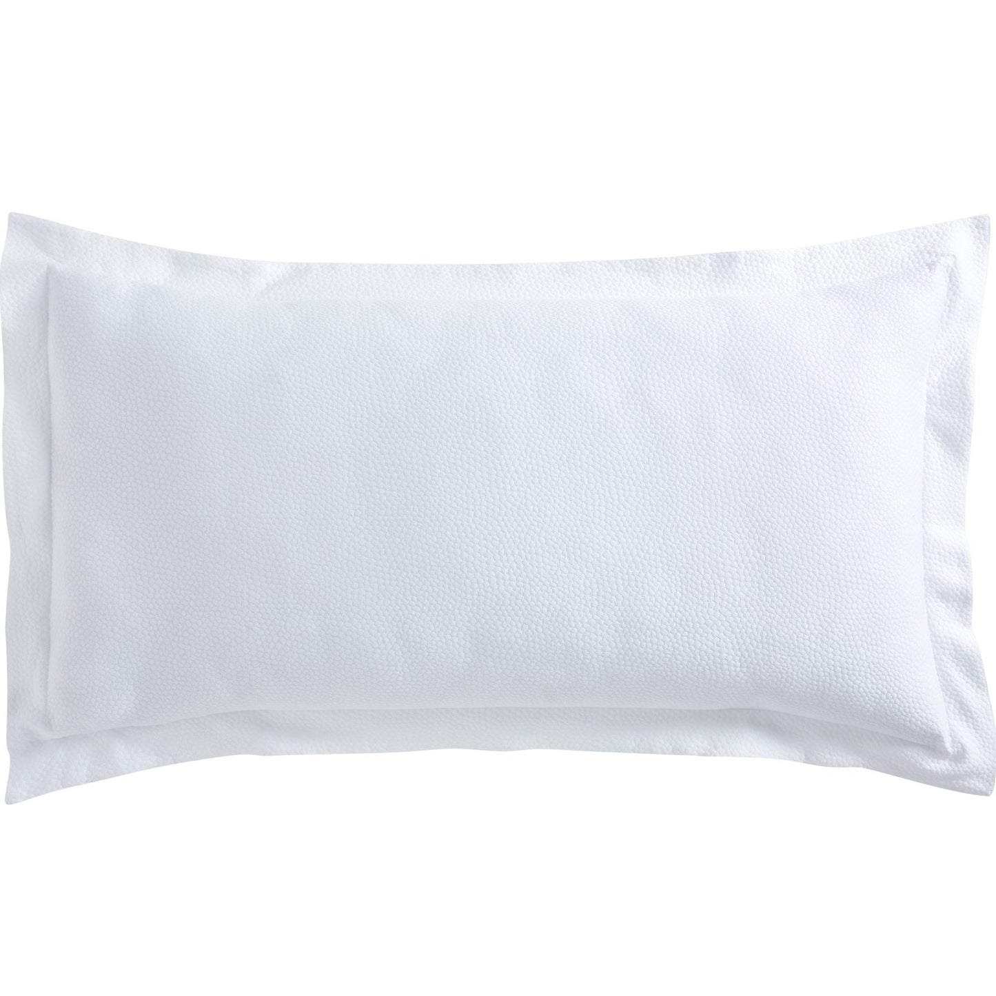 Olive Matelasse Cotton Coverlet Sham