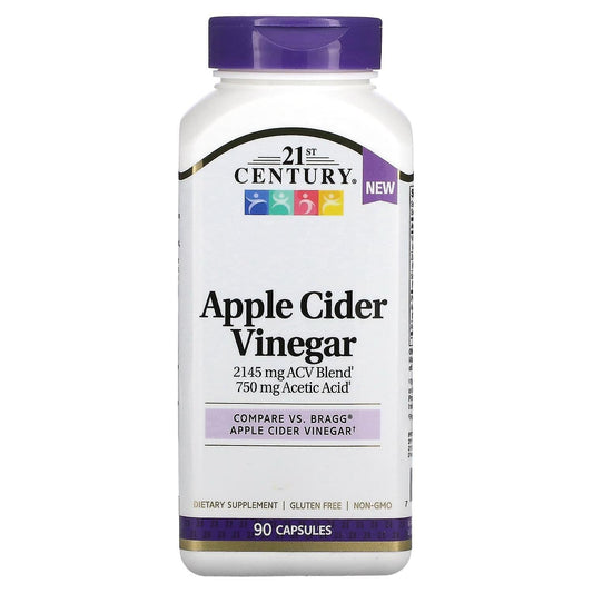21st Century Apple Cider Vinegar, 90 Capsules