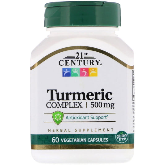 21st Century Turmeric Complex Vegetarian Capsules 500 Mg