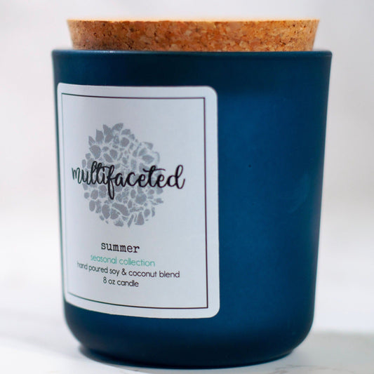On Sale! Summer Scent Candle - Eco-Friendly 8 oz.