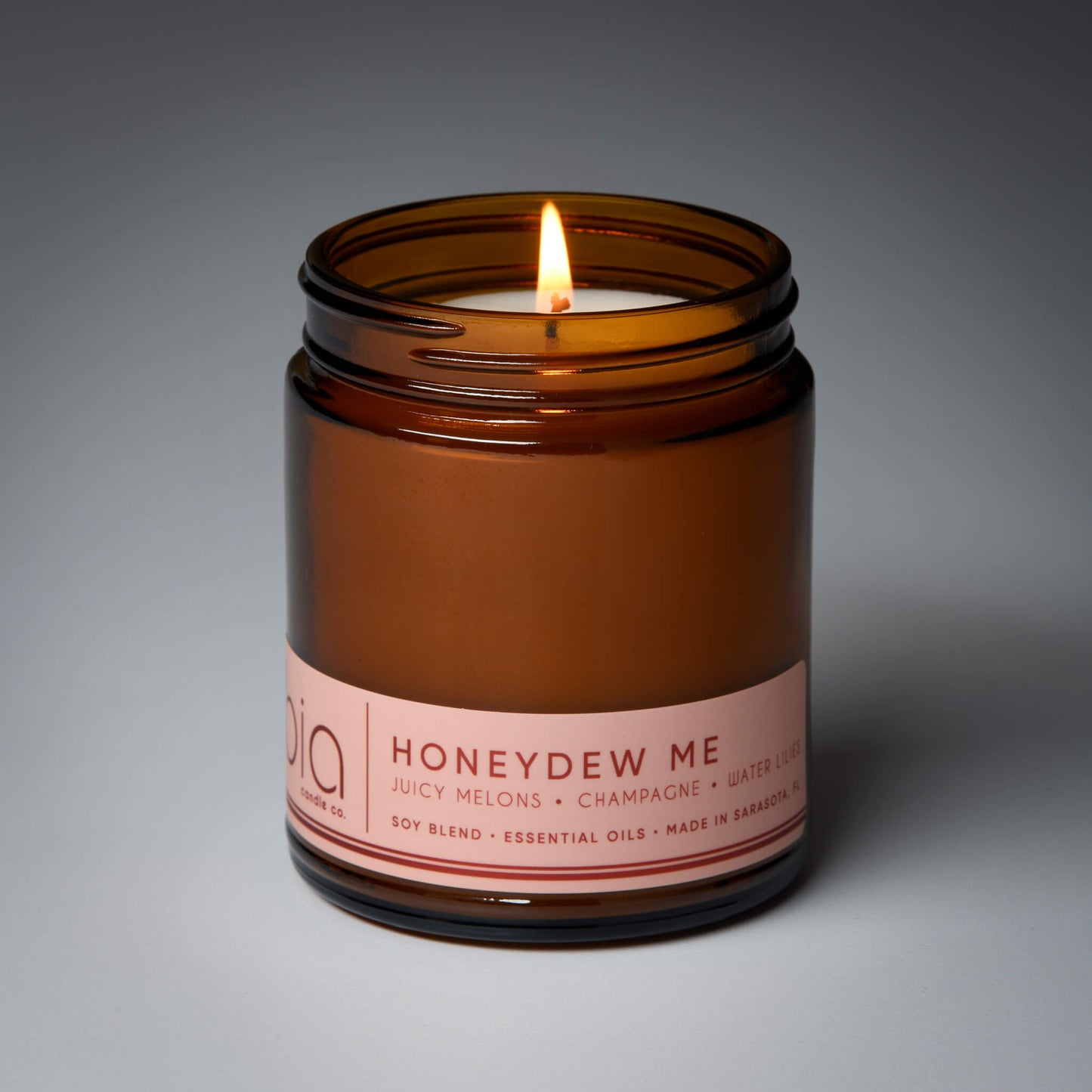 Honeydew Me Soy Blend Candle — Honeydew, Watermelon & Champagne