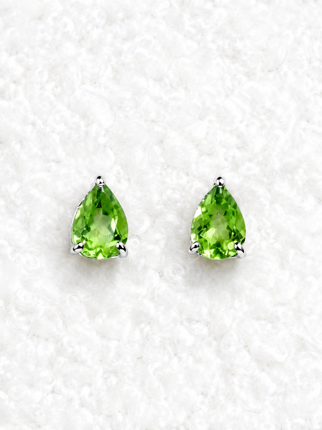 Teardrop Stud Earrings