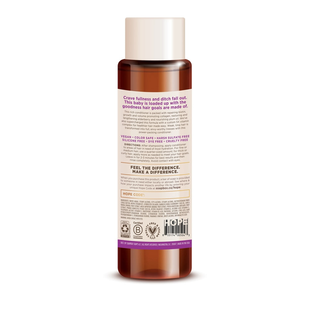 Soapbox Biotin & Superfruit Blend Strengthening Conditioner, 16 Fl Oz