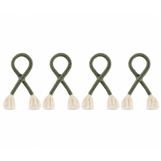 Nautical Knot Napkin Rings (Set of 4)
