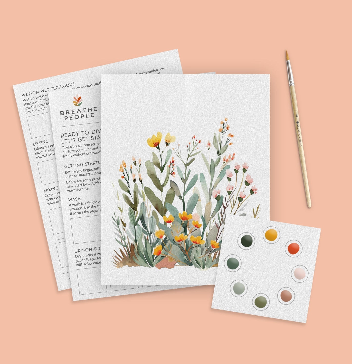 Art Party Watercolor Kit Bundles